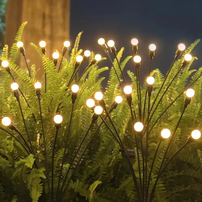 Solar firefly lamps