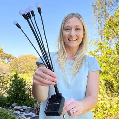 Solar firefly lamps